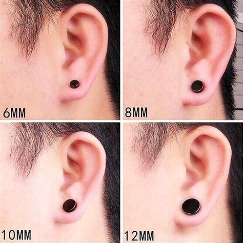 plug earrings for men